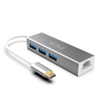 INCA ITPC-3T TYPE-C TO USB 3.0 3 PORT USB,10/100/1000MBPS GİGABİT ETHERNET